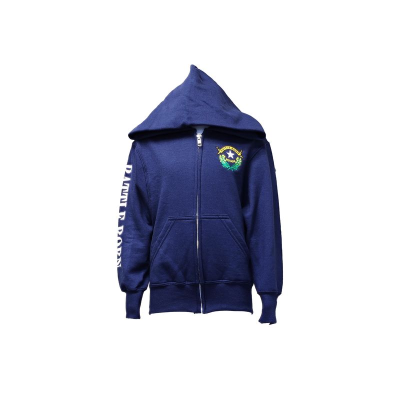 Youth Battle Born Full Zip Sweatshirt | Navy