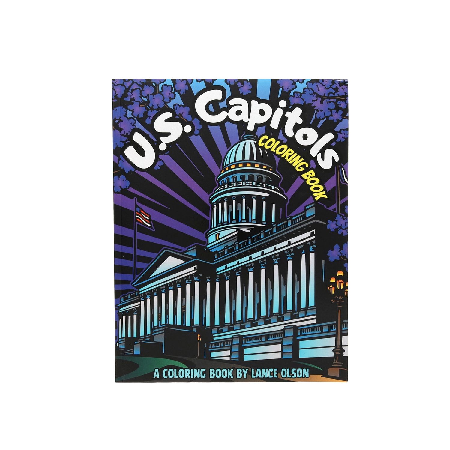 U.S. Capitols Coloring Book