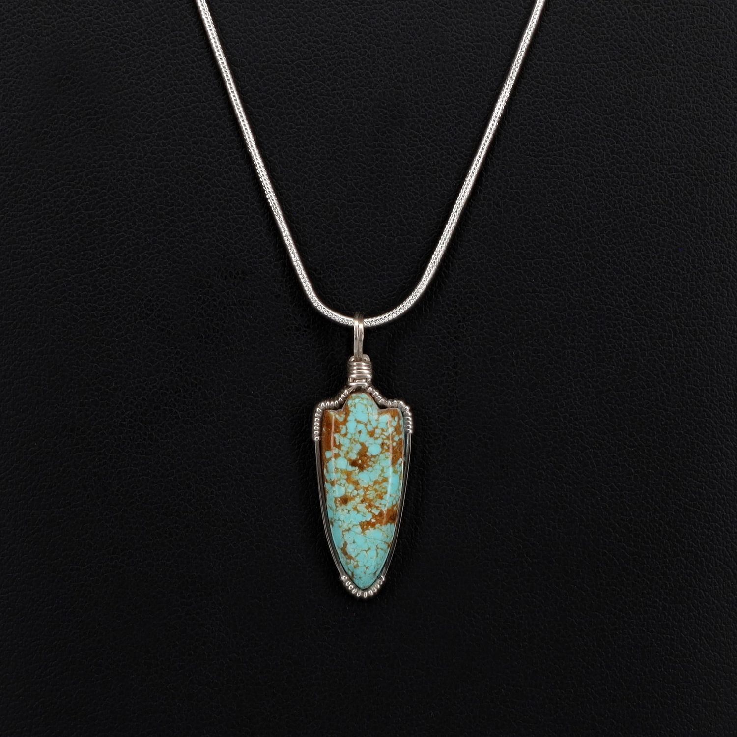 Nevada Turquoise Pendant | Eureka County