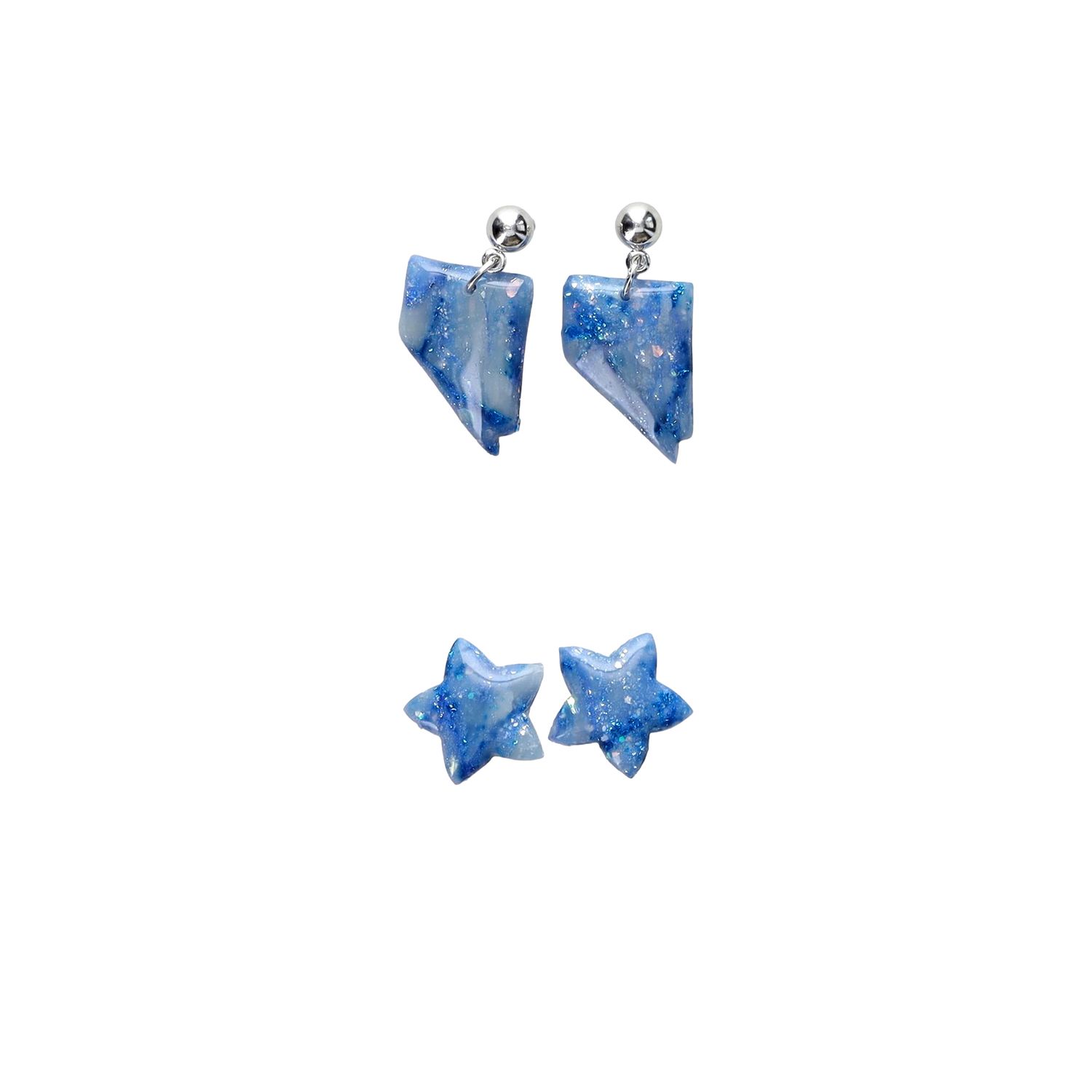 Nevada &amp; Star Clay Earrings