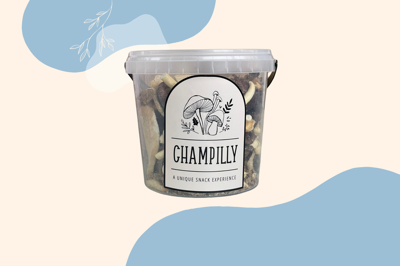 Champignon Chips Mix (6 Soorten) Family-Pack – 100g