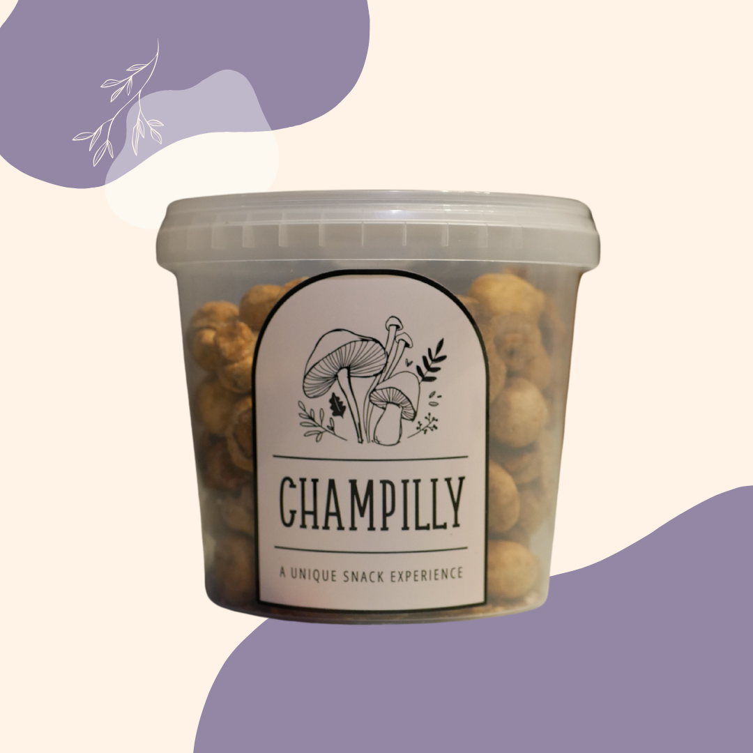 Witte Champignon (White Button) Chips Family-Pack – 100g