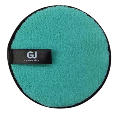 Herbruikbare make-up reinigingspad - Turquoise