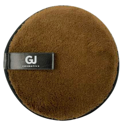 Herbruikbare make-up reinigingspad - Bruin