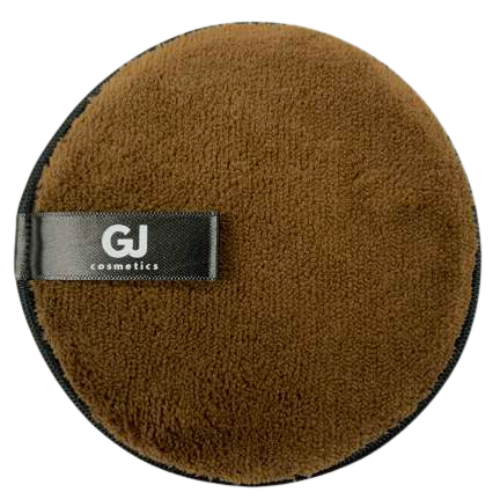 Herbruikbare make-up reinigingspad - Bruin