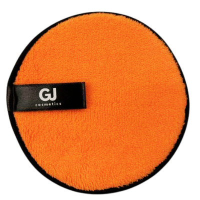Herbruikbare make-up reinigingspad - Oranje