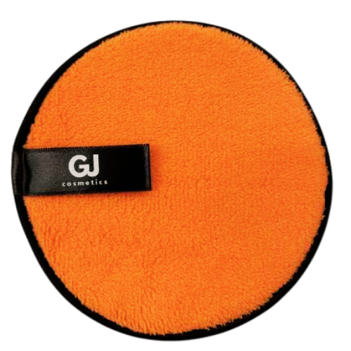 Herbruikbare make-up reinigingspad - Oranje