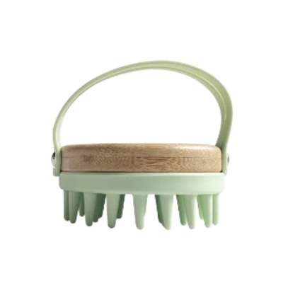 Massage bamboe borstel - Mint