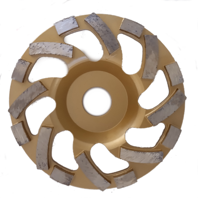 125mm Super Soft Bond 30#/60#/120# Concrete Grinding Cup Wheel (16 segments)