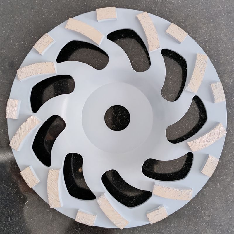 180mm Medium Bond 30#/60#/120# Concrete Grinding Cup Wheel 16S