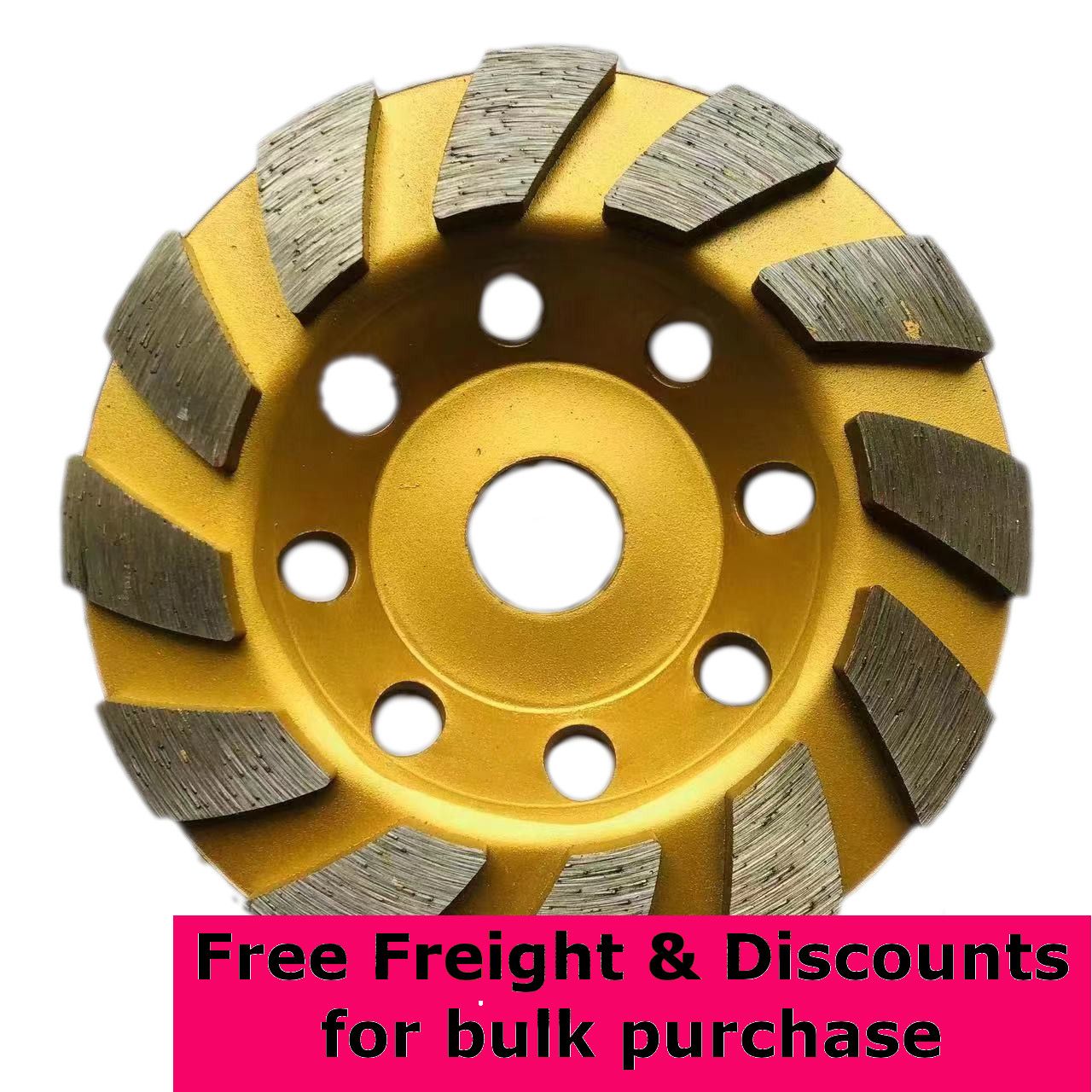125mm / 5&quot; Concrete Grinding Cup Wheel Medium Bond