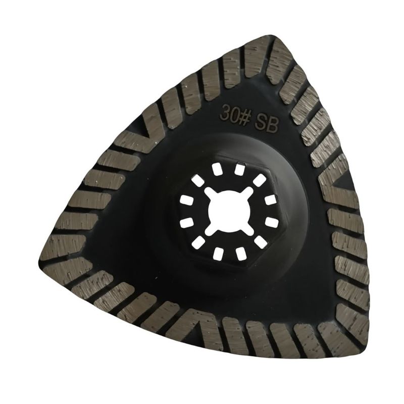 CUTTER Triangle Corner Grinding Tool - Soft Bond 30#, 60# and 120#