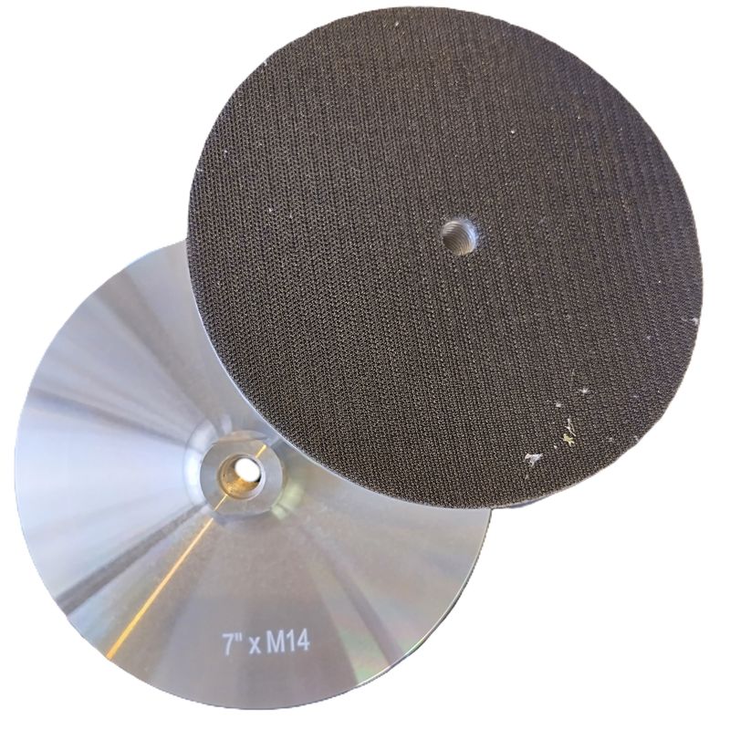 180mm/7" Aluminium Backing Plate