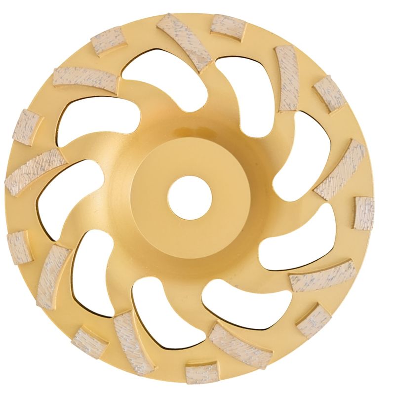 180mm Super Soft Bond 30#/60#/120# Concrete Grinding Cup Wheel 18S