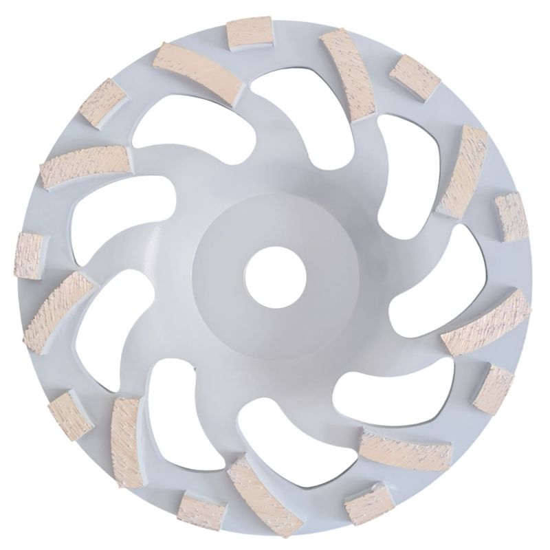 180mm Medium Bond 30#/60#/120# Concrete Grinding Cup Wheel 18S