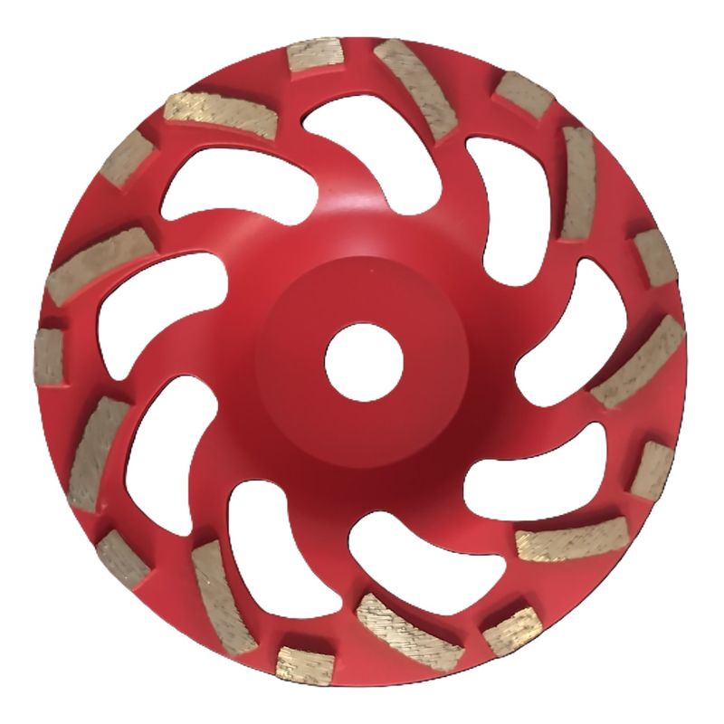 180mm Special Extra Soft Bond 30#/60#/120# Concrete Grinding Cup Wheel 18S