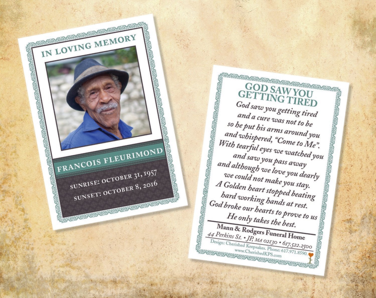 Laminated Prayer Cards