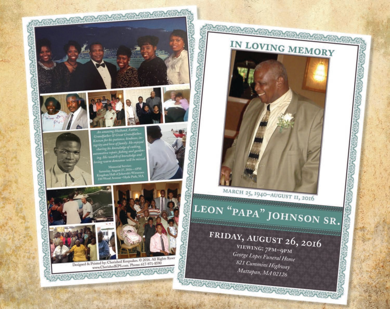 Amazing and Elegant Funeral Programs Sublime Design Collection