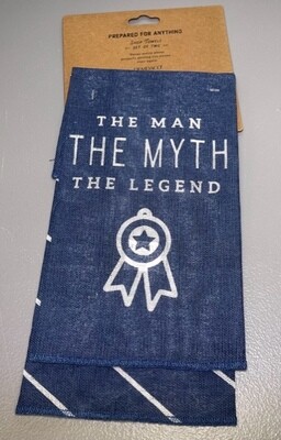 Man Myth Legend Towel