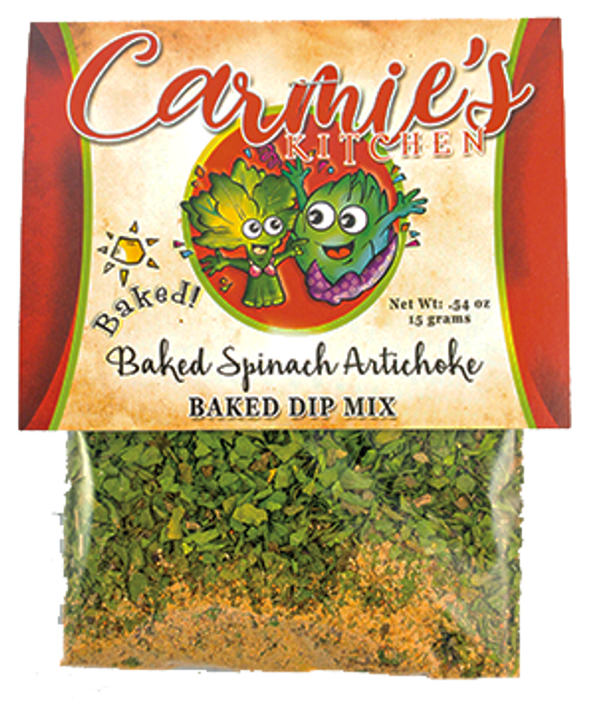 Carmie Baked Spinach Artichoke