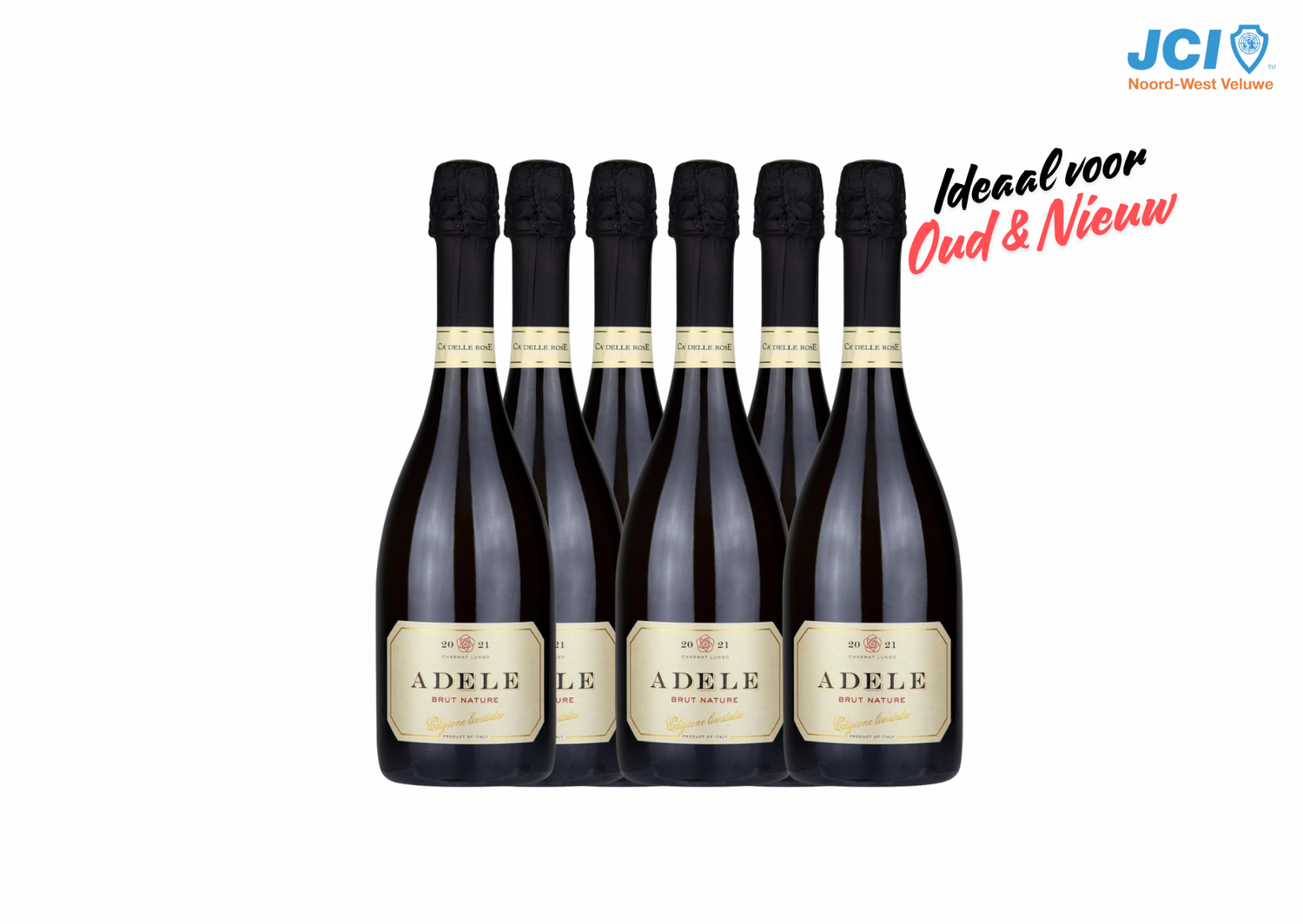 NIEUW: Adele Sparkling Wine &amp; Brut Nature (6 flessen)