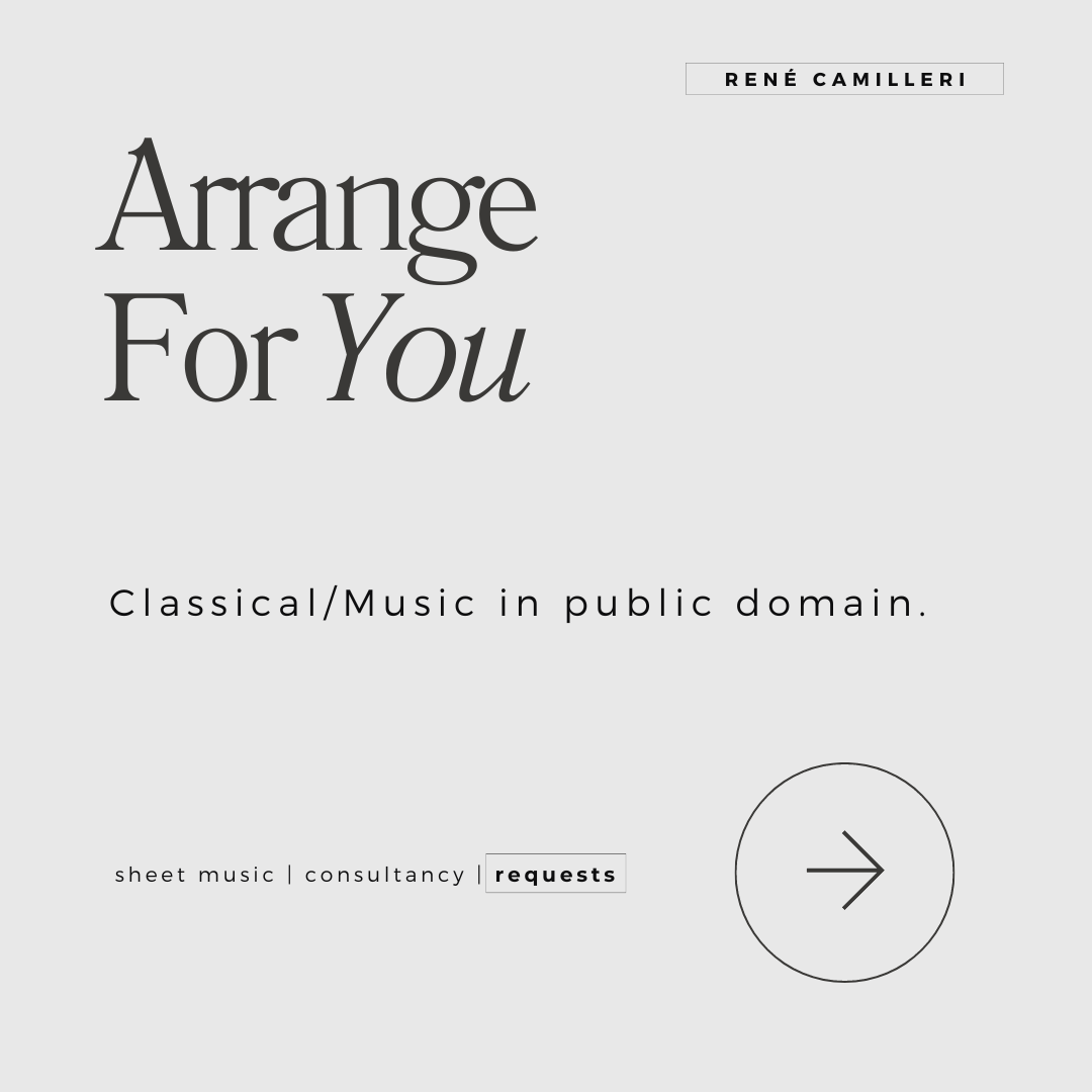 Classical / Music in Public Domain - Arrangement Request
