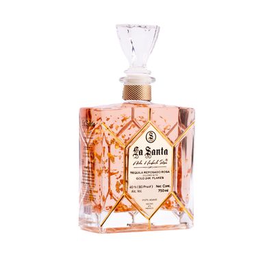 TEQUILA LA SANTA REPOSADO ROSA GOLD 24K