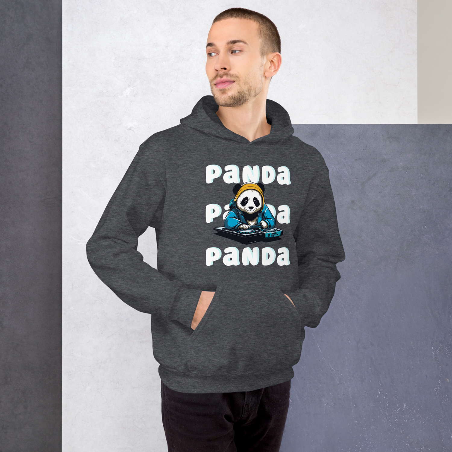 Unisex Panda DJ Hoodies