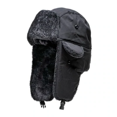 Ushanka Nylon Black