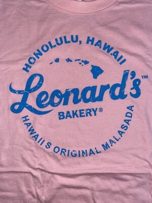 【レア】Leonard's Bakery シャツ ホワイト/ブルー Leonard's Vintage T-shirt