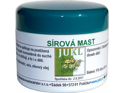 JUKL Αλοιφή θείου 50 ml