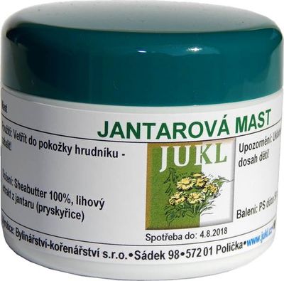JUKL Κεχριμπαρένια αλοιφή 50 ml