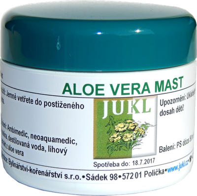 JUKL Αλοιφή Aloe Vera 50 ml