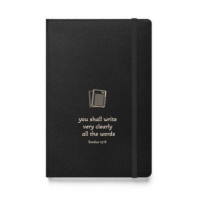 Notebook - write clearly