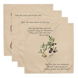 Tree King Story - cloth napkin set