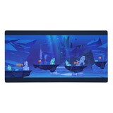 This mat will be fun if your child likes video games &amp; the ocean floor. Your child can find gold coins among the mysteries of the lost city of Atlantis 