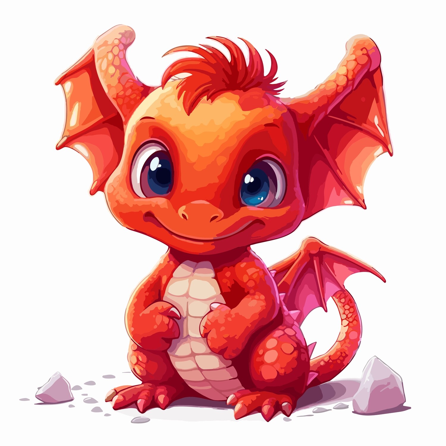 TODDLER - red dragon