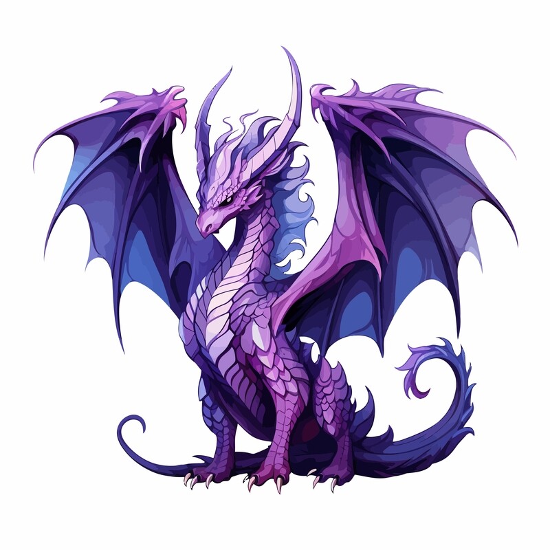 WOMEN - purple dragon