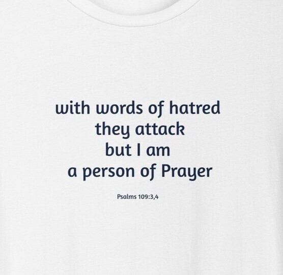 tee shirt with words of hatred they attack comforting comfort encourage encouraging bible scripture