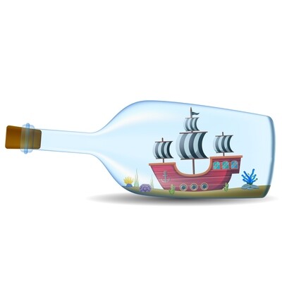 KID - ship in a bottle