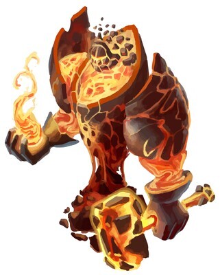 KID - golem&#39;s fireball