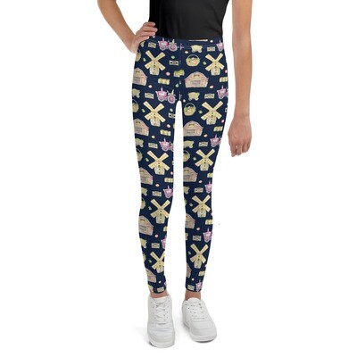 KID GIRL leggings - farm