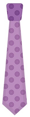 KID - purple circles tie