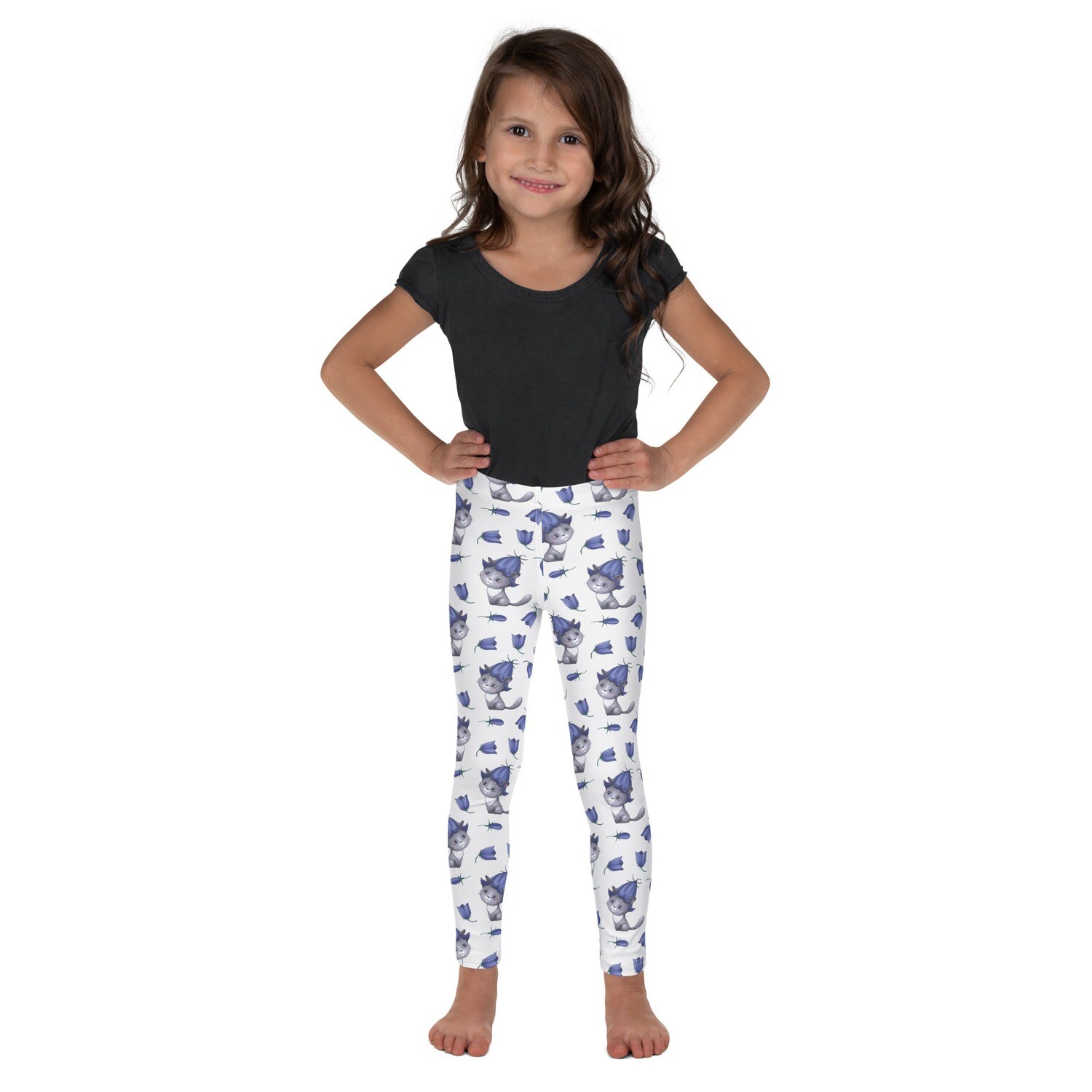 TODDLER~KID leggings - bluebells