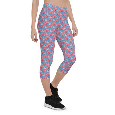 Women CAPRI leggings - ginkgo