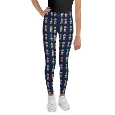 KID GIRL leggings - bubblegum