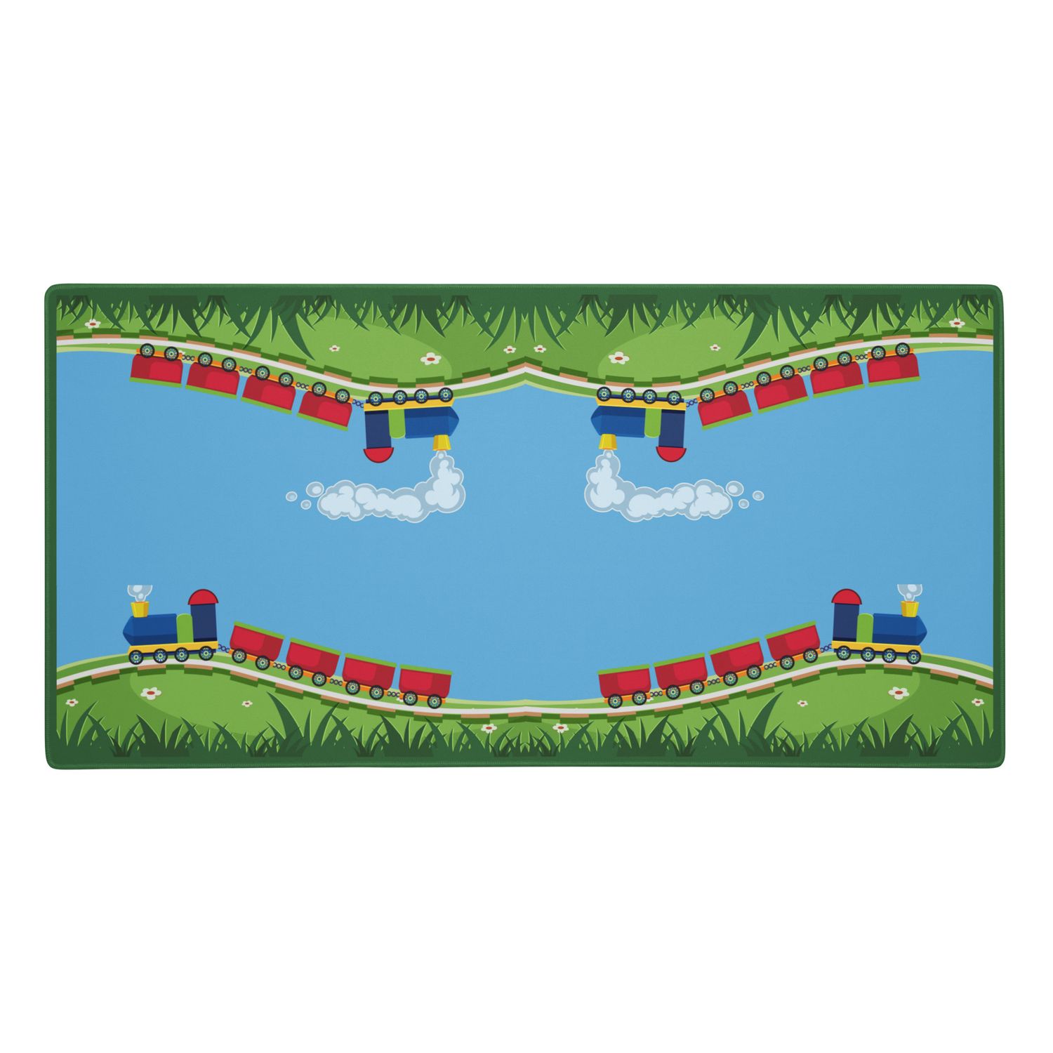 Trains Goin&#39; Every Direction - play mat