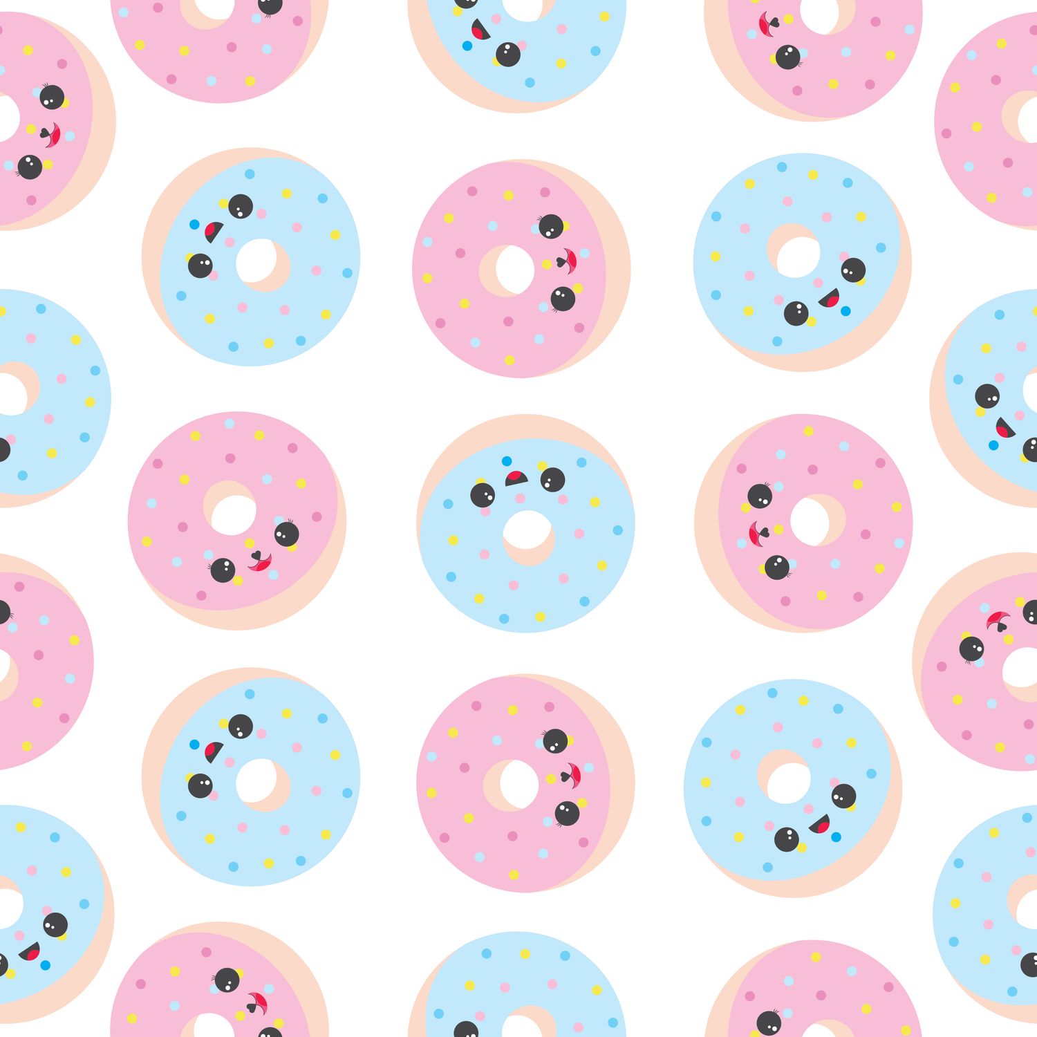 gift idea adorable cute fun sweet pretty distinct different unusual unique creative pastel pink blue smile smiles smiling happy donut sprinkles 