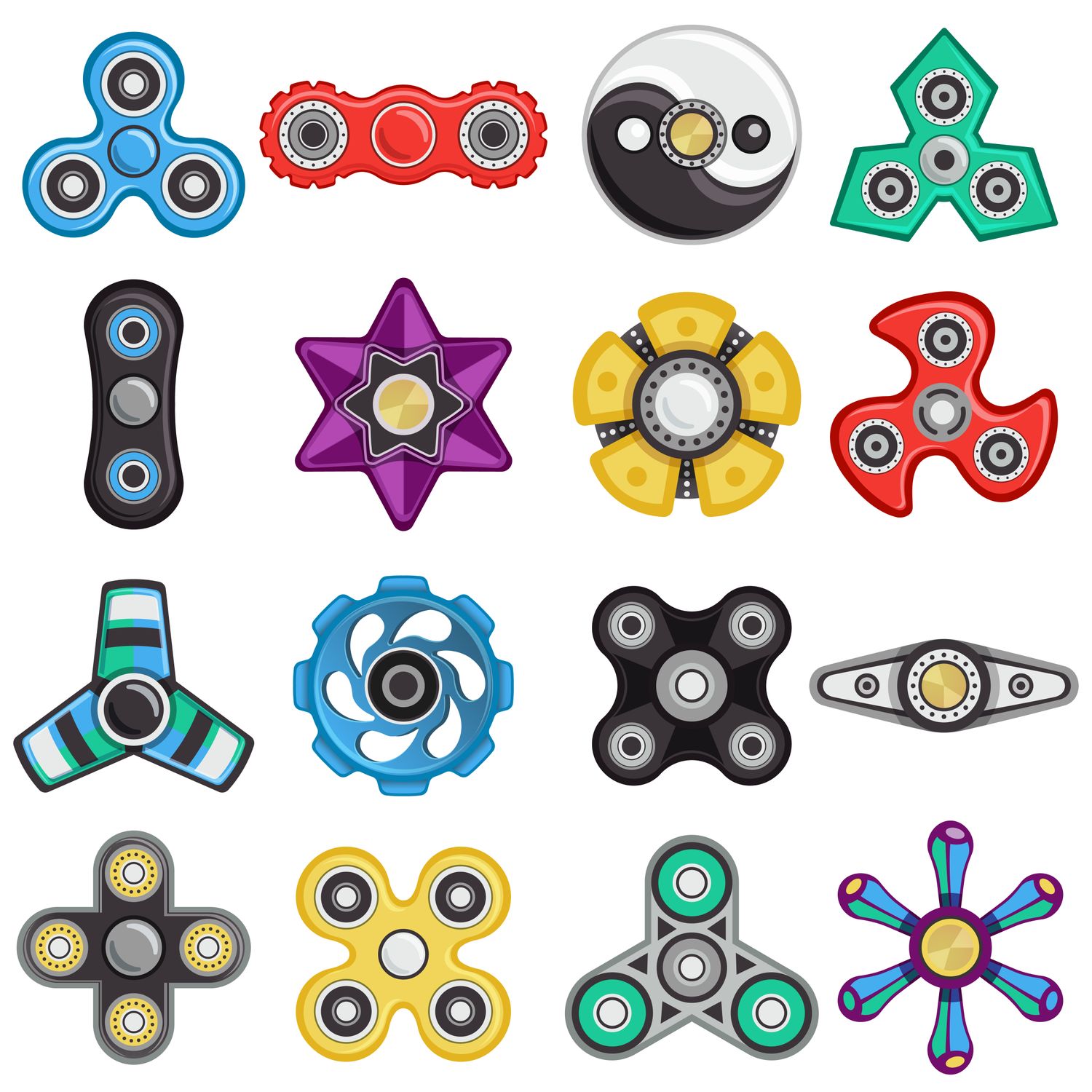 Fidget Spinners - backpack