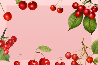 Cherries - notepad